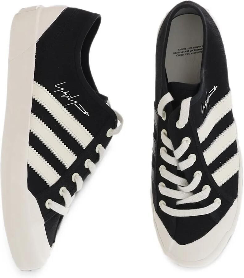Y-3 Nisi LO sneakers met kenmerkende print en streepdetail Zwart - Foto 3