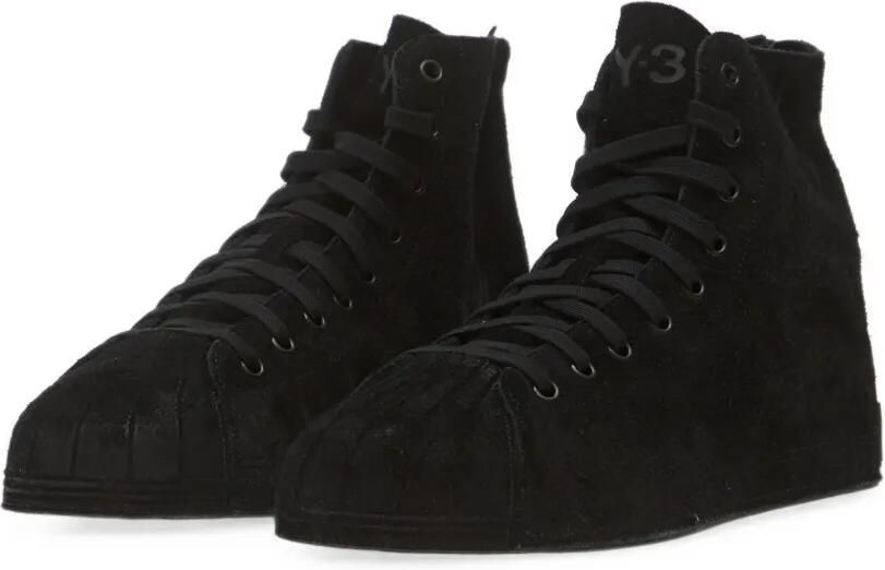 Y-3 Nizzastar Hi suède high-top sneakers Zwart - Foto 3