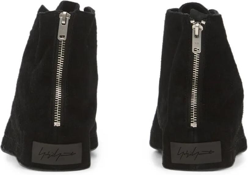 Y-3 Nizzastar Hi suède high-top sneakers Zwart - Foto 2