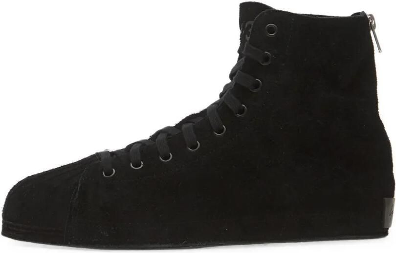 Y-3 Nizzastar Hi suède high-top sneakers Zwart - Foto 4