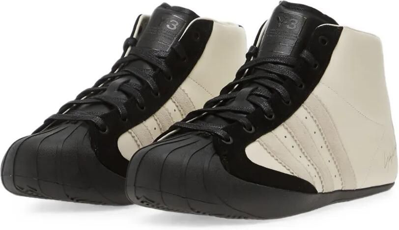 Y-3 Pro Model 3G leren high-top sneakers Wit - Foto 3
