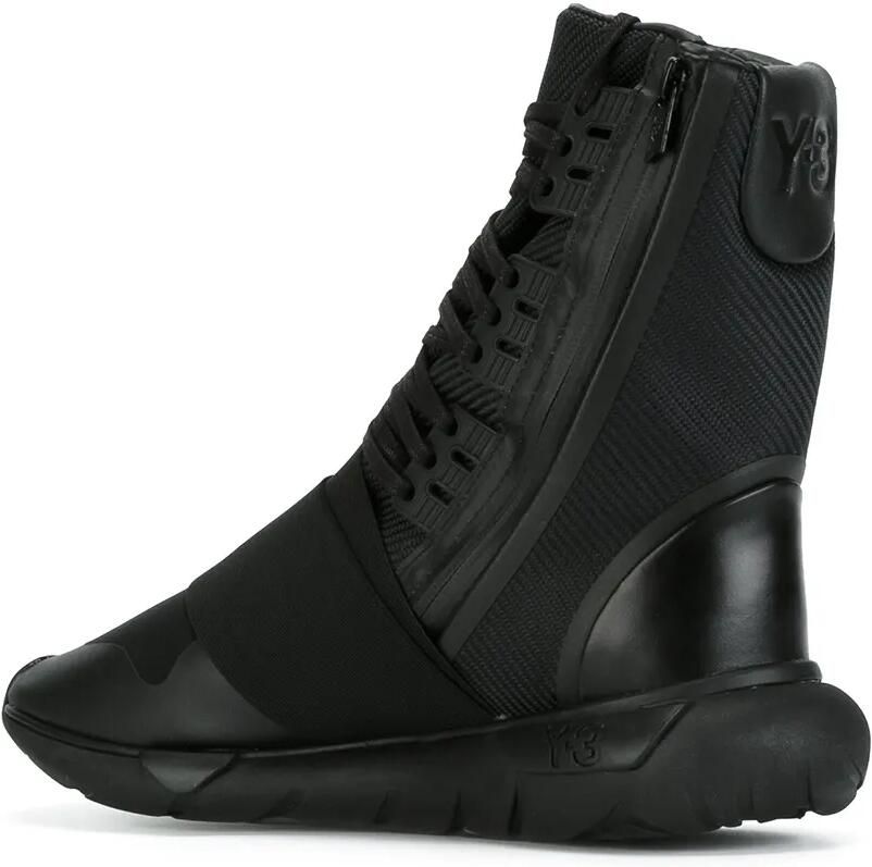 Y-3 'Qasa Boot' hi-tops Zwart - Foto 2