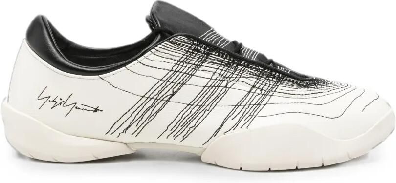 Y-3 Sneakers met borduurwerk Wit