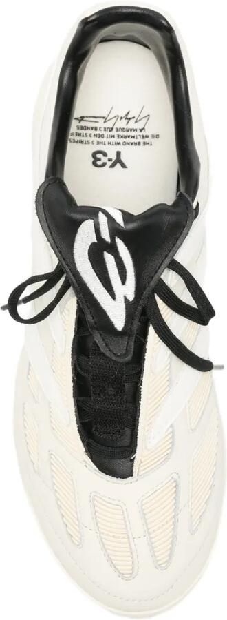 Y-3 Sneakers met logoprint Beige - Foto 4