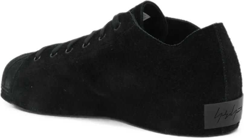 Y-3 Suède sneakers met schelpvormige neus Zwart - Foto 2