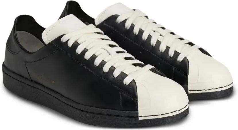 Y-3 Superstar leren sneakers met schelpen neus Zwart - Foto 3