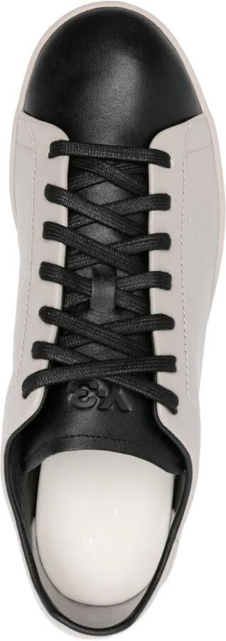 Y-3 Superstar sneakers met leren vlakken Grijs