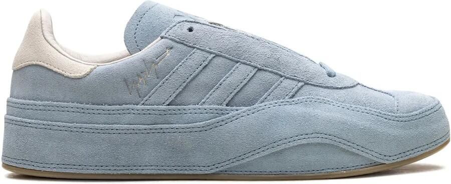 Y-3 x Gazelle "Tactile Blue Alumina" sneakers Blauw