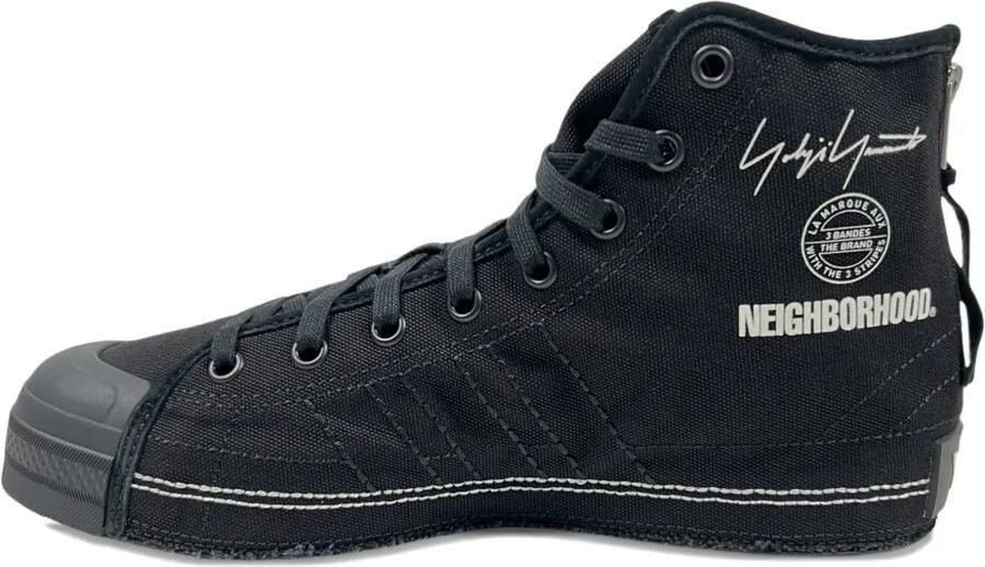 Y-3 x Neighborhood sneakers met rits Zwart