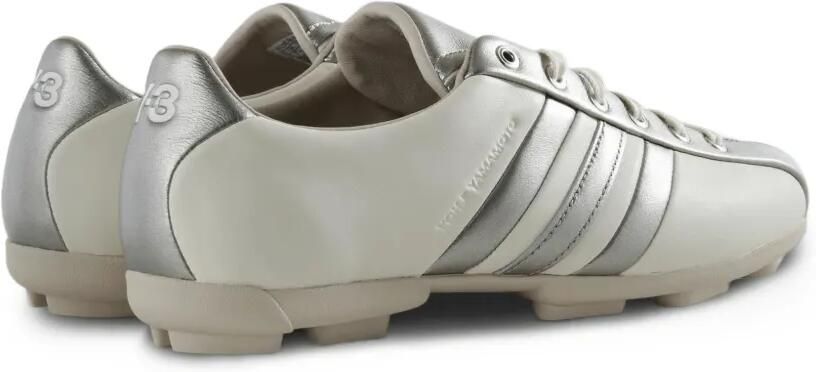 Y-3 x Yohji Yamamoto Field sneakers met metallic afwerking Beige - Foto 3