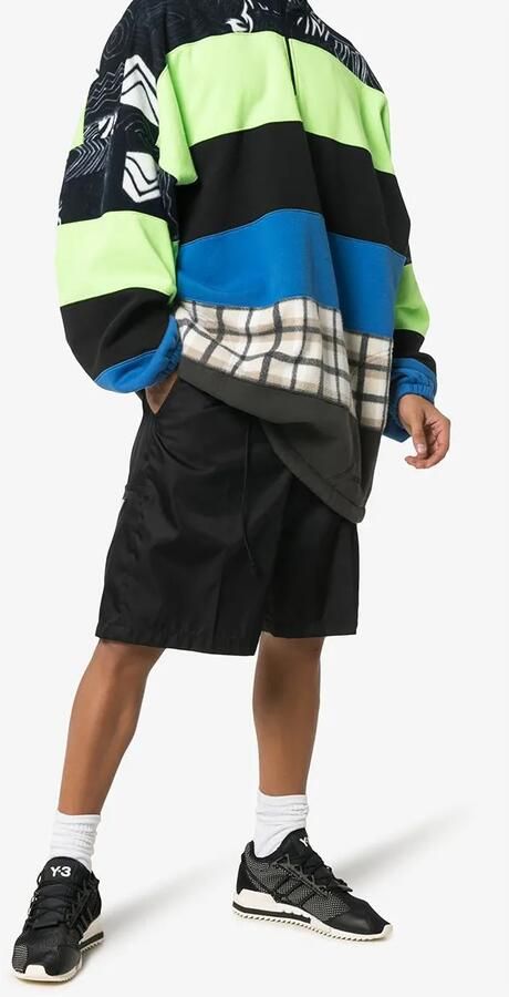 Y-3 zwarte Harigane sneakers van leer - Foto 3
