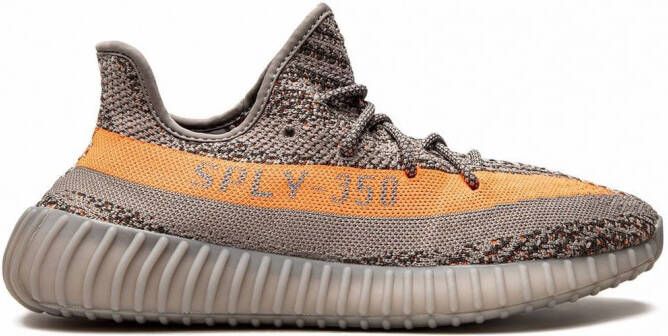 Adidas YEEZY "YEEZY Boost 350 V2 Beluga Reflective sneakers" rubber PolyesterPolyester 10.5 Grijs