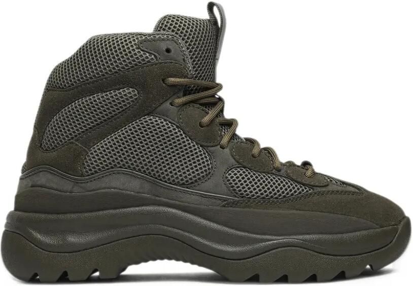 Adidas Yeezy Season 7 suede sneakers Groen