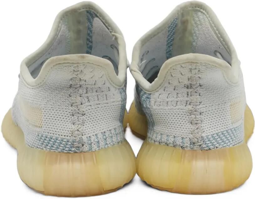 Adidas Yeezy x Adidas Boost 350 V2 Cloud White Blue Knit Fabric Low Top Sneakers Wit - Foto 3