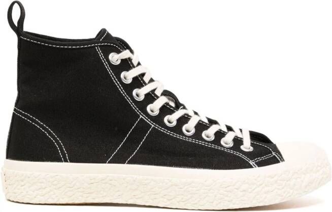 YMC Vulcanised high-top sneakers Zwart