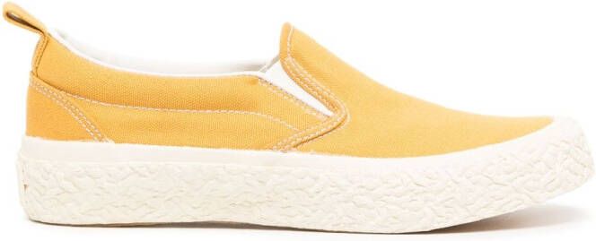 YMC Vulcanised low-top sneakers Geel