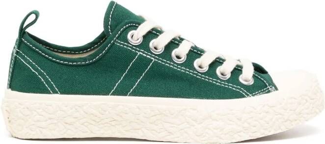 YMC Vulcanised low-top sneakers Groen