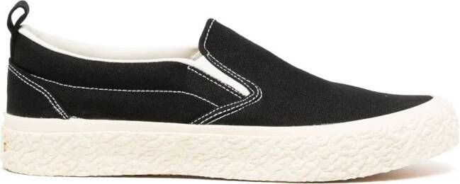 YMC Vulcanized low-top sneakers Zwart