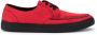 Yohji Yamamoto geweven teendetail sneakers Rood - Thumbnail 1