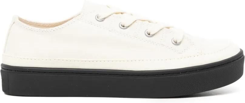 Yohji Yamamoto Canvas sneakers Beige