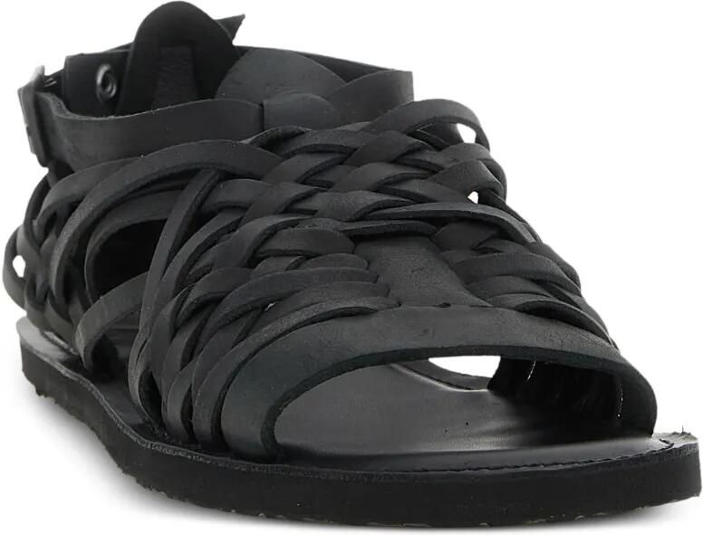 Yohji Yamamoto Gevlochten sandalen Zwart - Foto 3