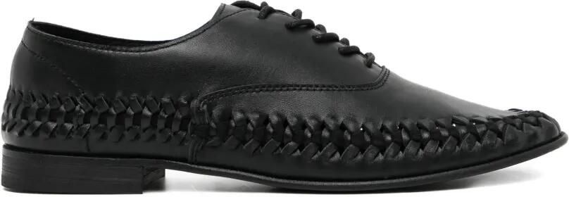 Yohji Yamamoto Oxford veterschoenen Zwart