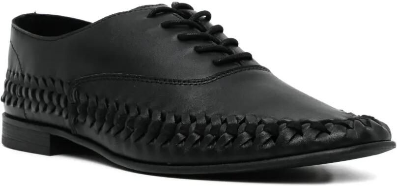 Yohji Yamamoto Oxford veterschoenen Zwart - Foto 3