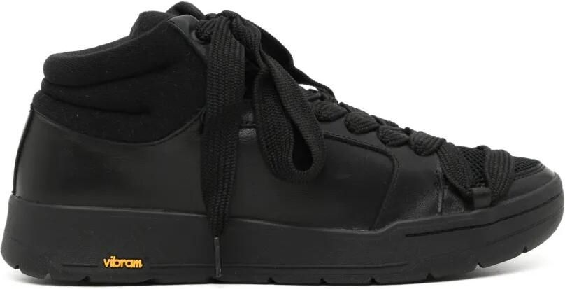 Yohji Yamamoto Sneakers met Vibram-zool en vlakken Zwart - Foto 4
