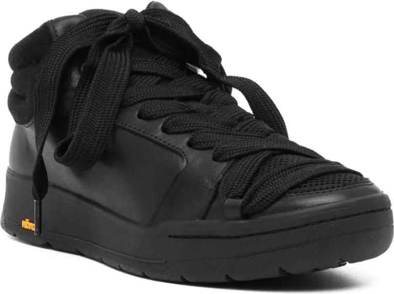 Yohji Yamamoto Sneakers met Vibram-zool en vlakken Zwart - Foto 2