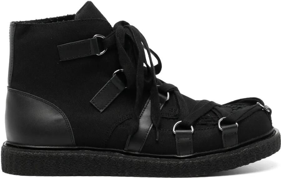 Yohji Yamamoto Veterlaarzen Zwart
