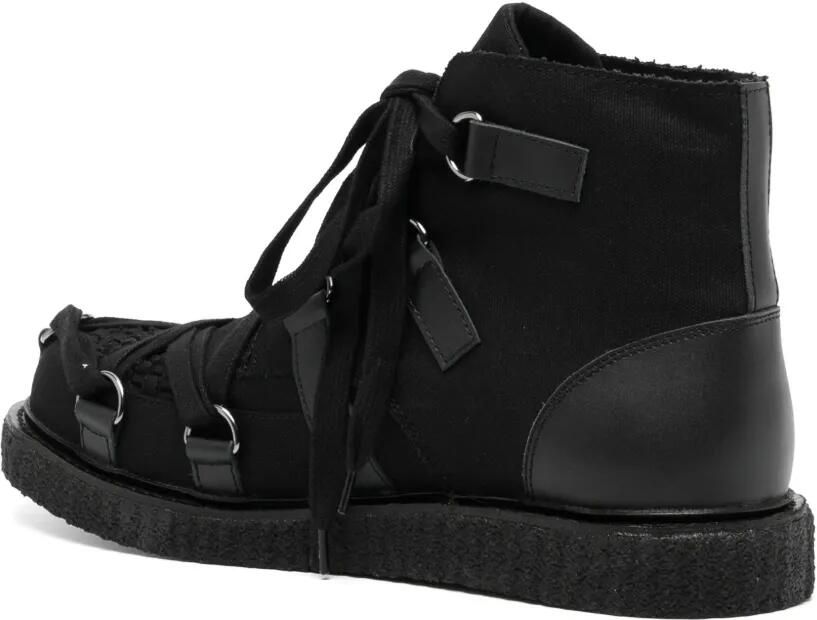 Yohji Yamamoto Veterlaarzen Zwart - Foto 2