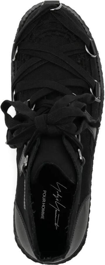 Yohji Yamamoto Veterlaarzen Zwart - Foto 3