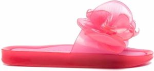 Y Project Melissa slippers met bloemenprint Roze