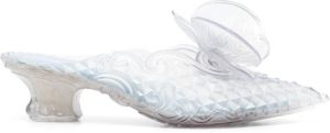 Y Project x Melissa muiltjes met bloemendetail Beige