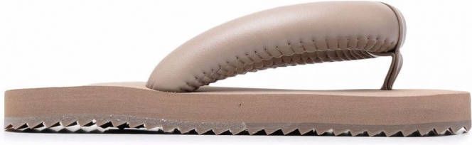 YUME Suki slip-on sandalen Bruin