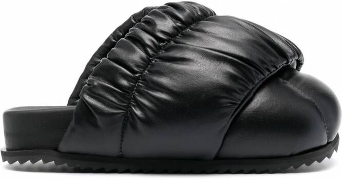 YUME Tent sandalen met bandje Zwart - Foto 1