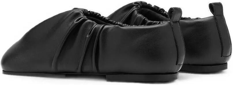 YUME Wrinkle Flat ballerina's Zwart - Foto 4