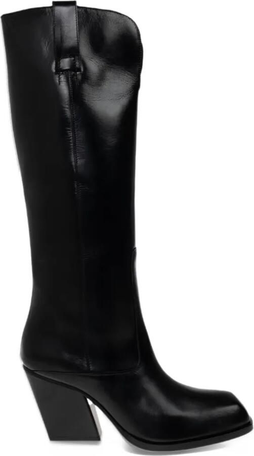 Yuzefi Delavar knee-high boots Zwart