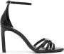 Zadig&Voltaire Amee Wing Court leren sandalen Zwart - Thumbnail 1