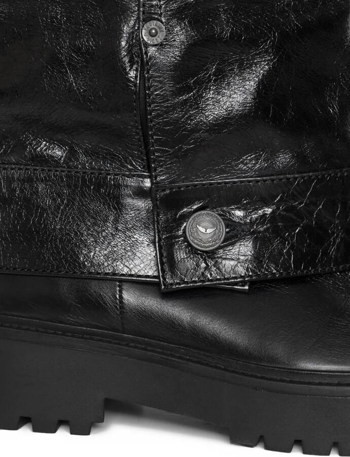 Zadig&Voltaire Angie leren laarzen Zwart - Foto 3