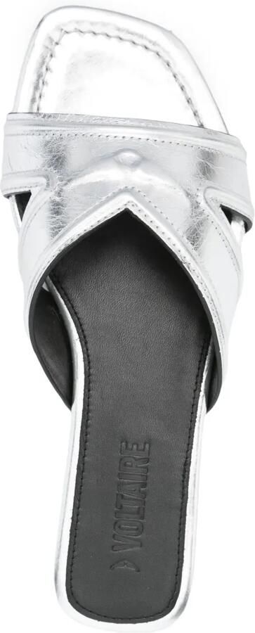 Zadig&Voltaire Azora muiltjes Zilver - Foto 2