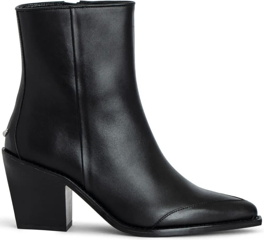 Zadig&Voltaire Cara 70 leren laarzen Zwart