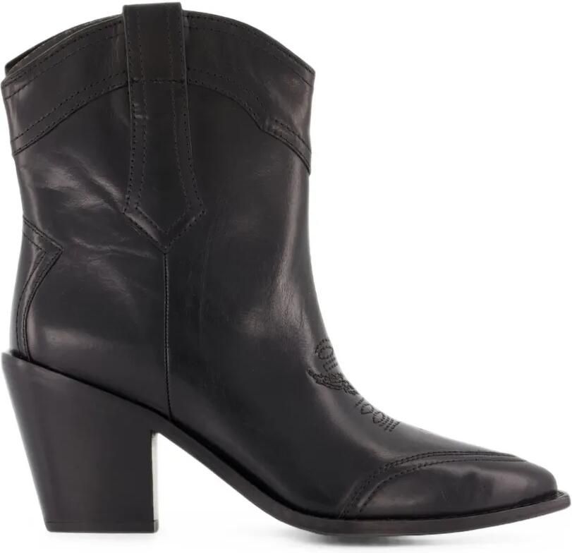 Zadig&Voltaire Cara Spazzo cowboylaarzen Zwart