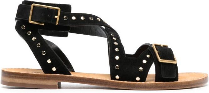 Zadig&Voltaire Cecilia Caprese sandalen verfraaid met studs Zwart