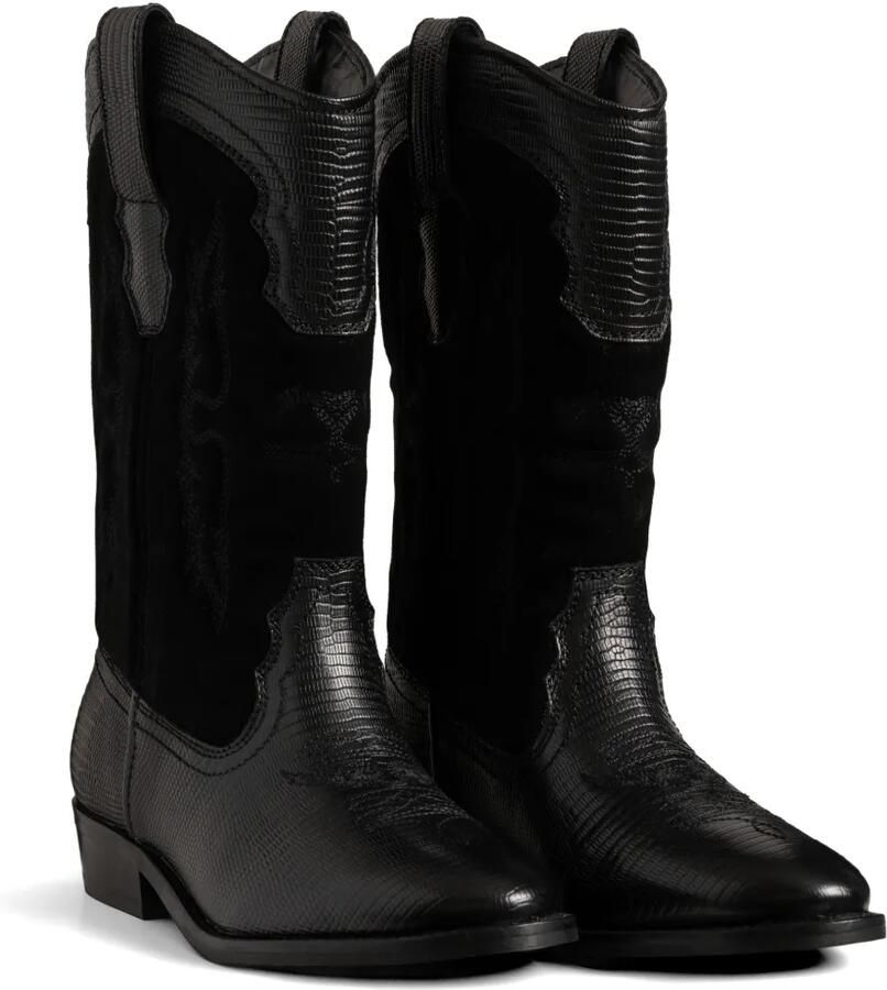 Zadig&Voltaire Cowboylaarzen met puntige neus Zwart