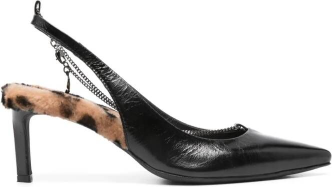 Zadig&Voltaire First Night leren pumps Zwart