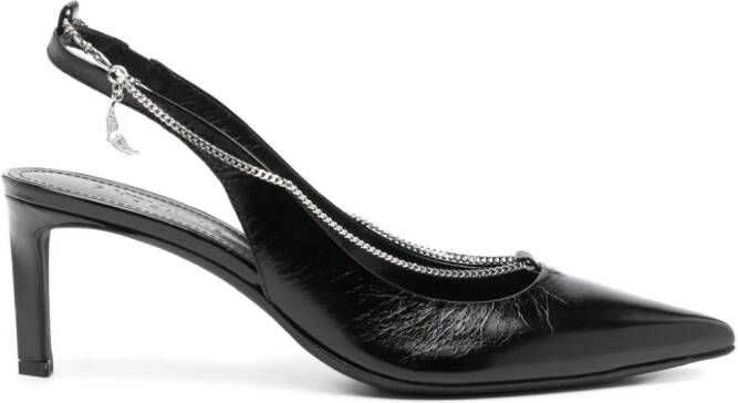 Zadig&Voltaire First Night slingback pumps Zwart