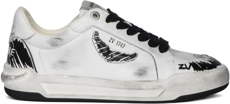 Zadig&Voltaire Fly Wings sneakers Wit