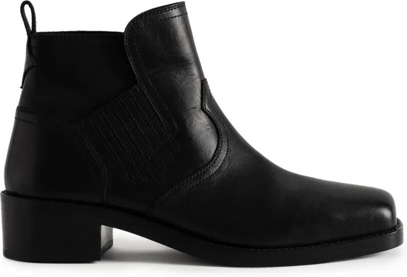 Zadig&Voltaire Igata laarzen van soepel koeienleer Zwart