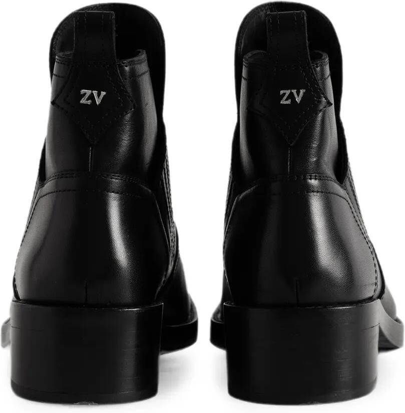 Zadig&Voltaire Igata laarzen van soepel koeienleer Zwart - Foto 2